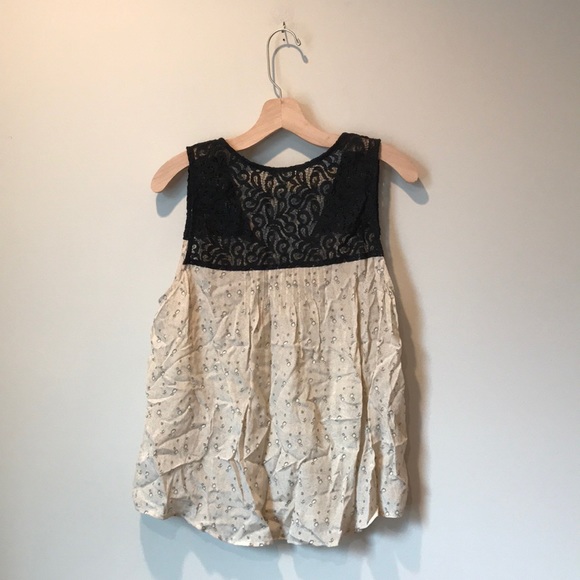Silent +noise tank sheer black lace - Picture 4 of 5